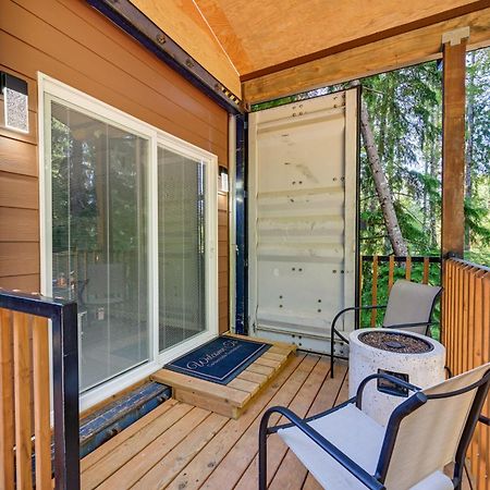 Unique Container Studio With Deck And Fire Pit! Buckley Экстерьер фото